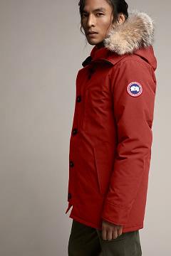 Chamarras Canada Goose Hombre Mexico - Chateau Abrigos Rojos HQ2894035